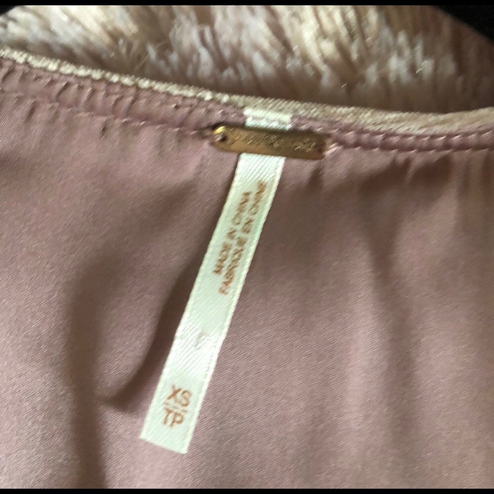 Mauve color Free People Vest - Picture 2 of 3